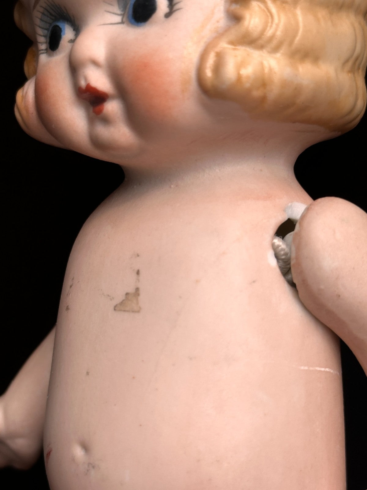 Lot of 5 Antique All Bisque Frozen Charlotte Dolls Made in Japan