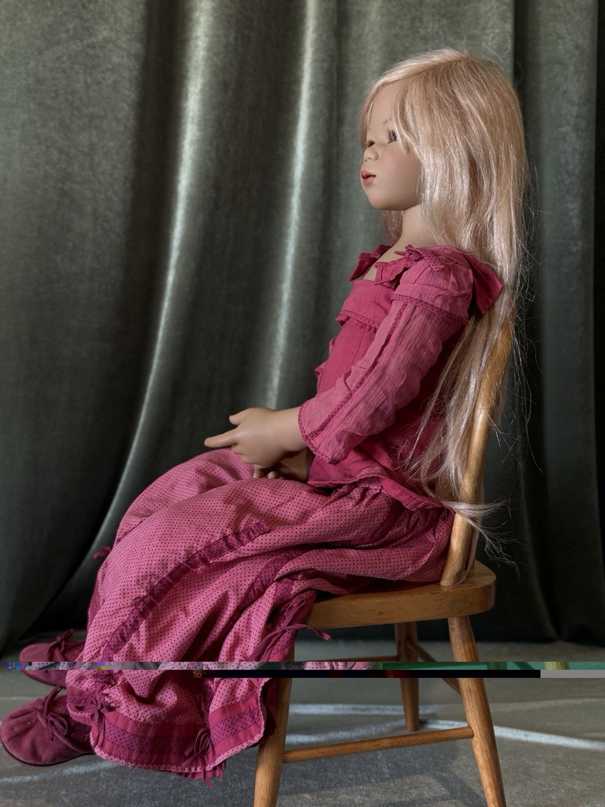 MIB Vinyl Annette Himstedt 37” Doll “Sini” LE 377 Box/COA