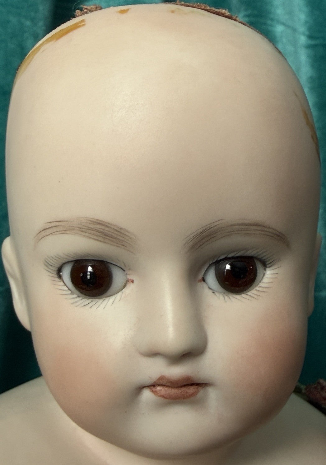Vintage Reproduction of Kestner Alphabet Series (?) Turned Head 19” Doll