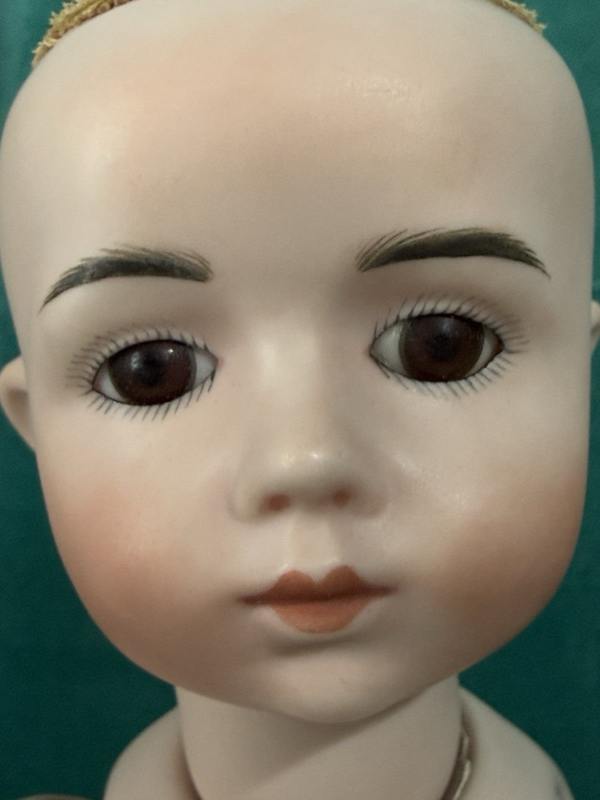 Reproduction of  Antique French Albert Marque All Porcelain 16” Doll