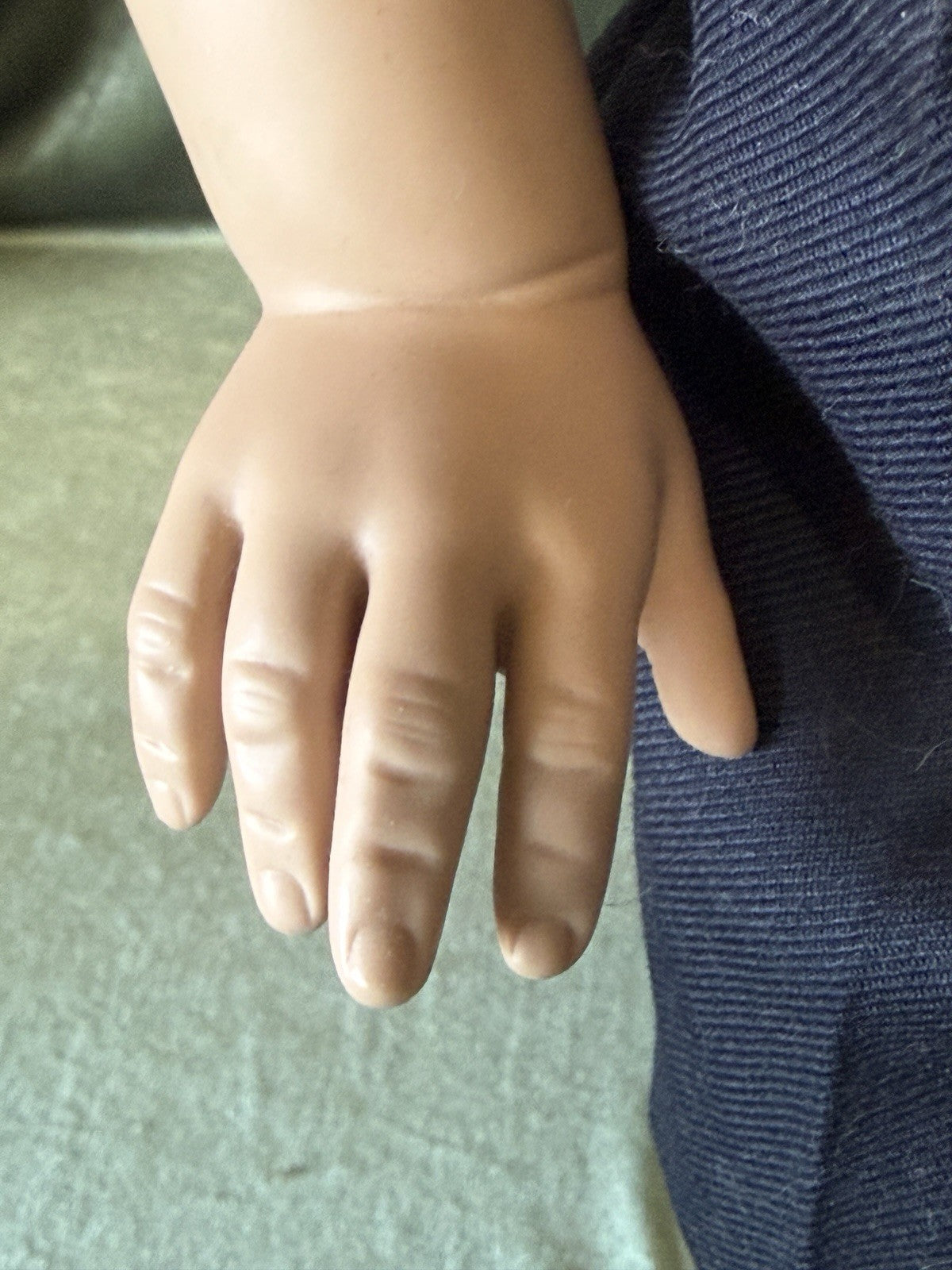 Rotraut Schrott Native American Indian 23” Vinyl Doll Puyi GADCO art print/box