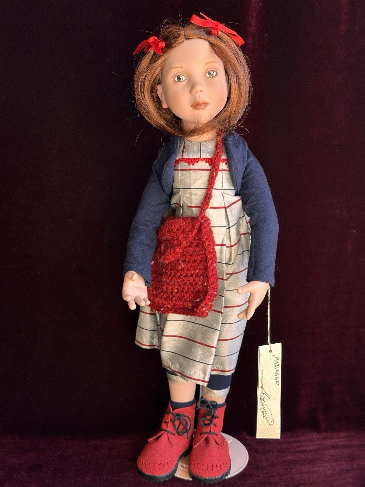 Zwergnase 19” Vinyl 2016 Marianna Doll By Nicole Marschollek Junior Collection