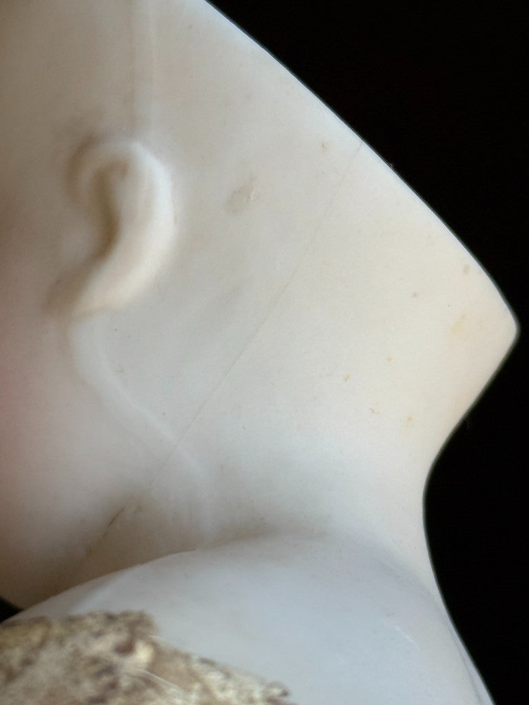 Antique French 18" Barrois Bisque Shoulder Head Fashion Doll