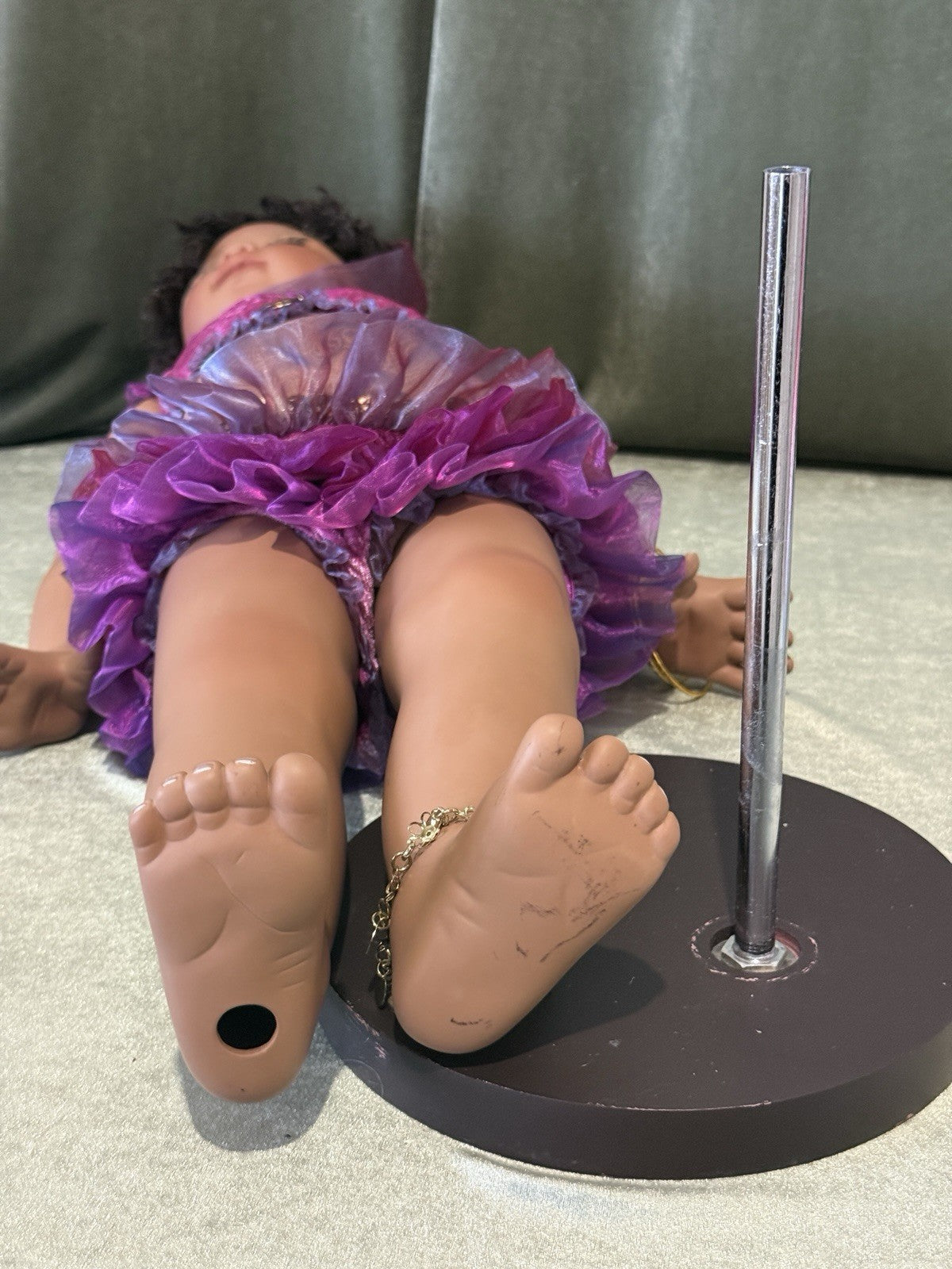 Collectible Porcelain 26” Doll “Belly Dancer” by Monika Levenig LE 250 Tag/COA