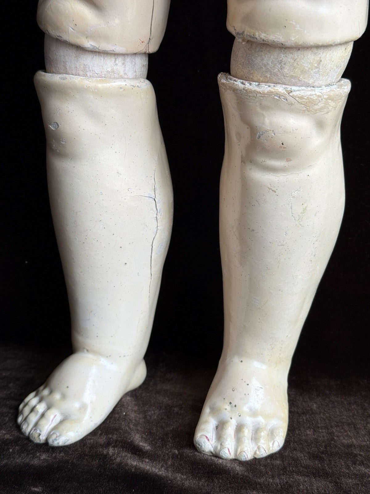 Antique German 28.5” Armand Marseille 390 Bisque Head Doll
