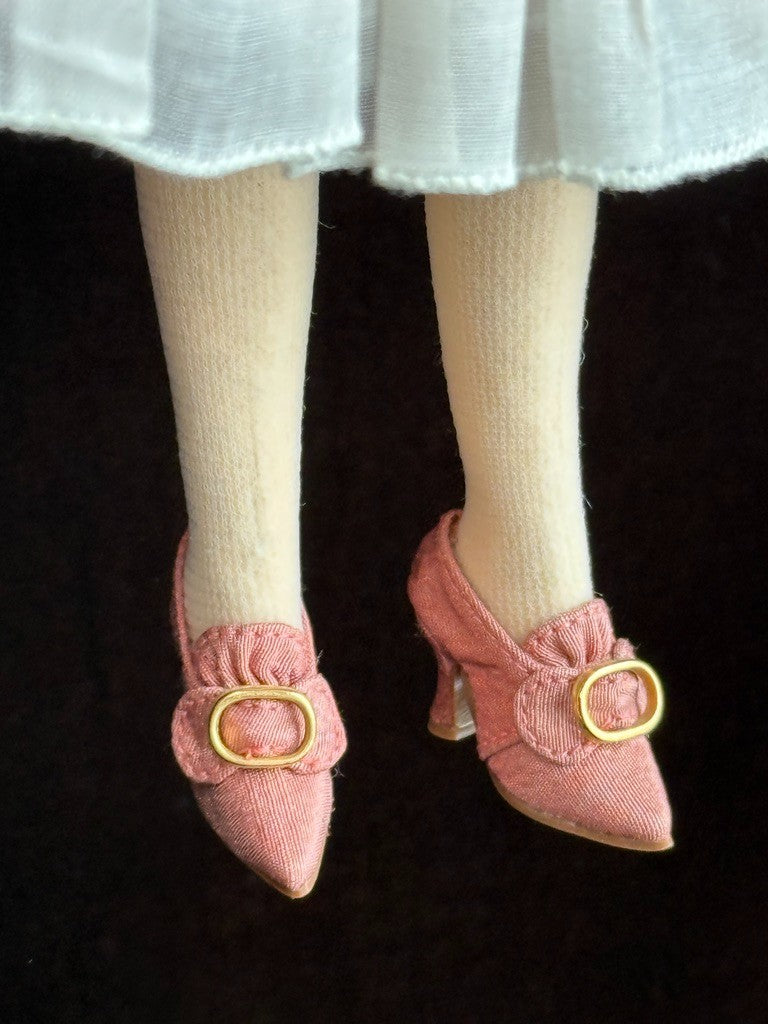 Collectible John Wright Columbine 15" Cloth Felt Doll LE 300 in Box