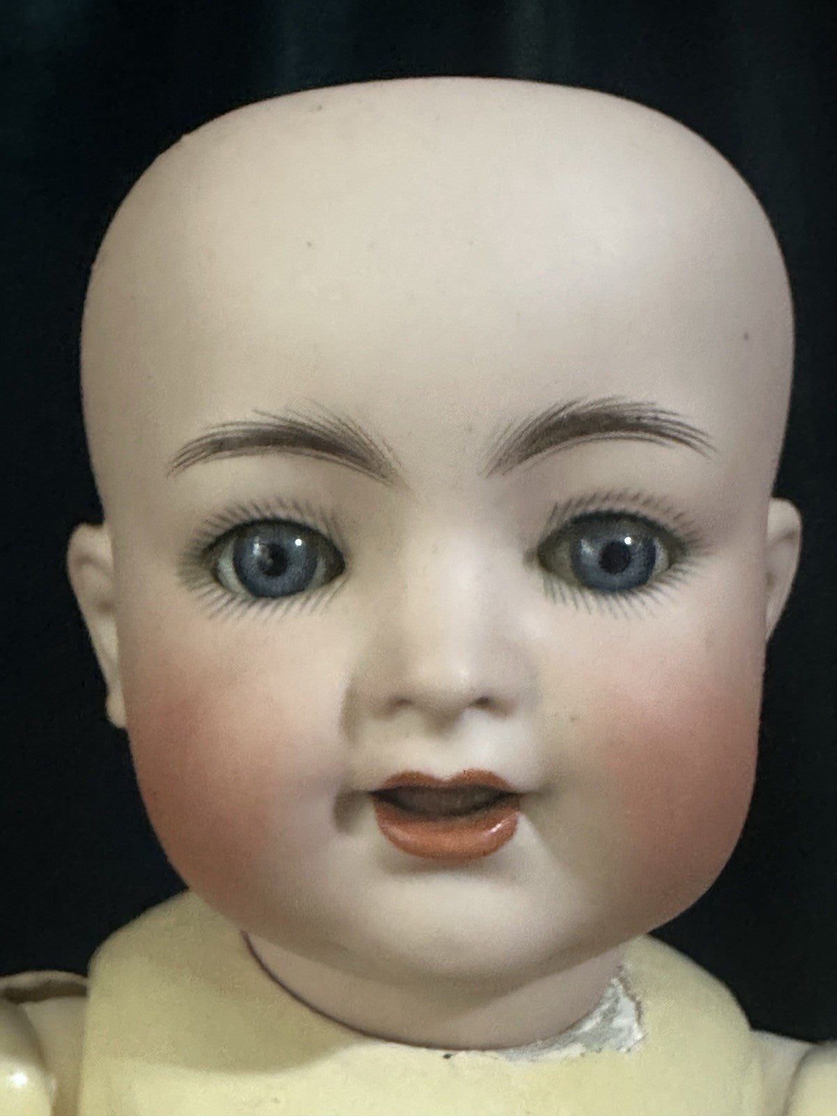 Antique German Kammer & Reinhardt Simon Halbig 16” Toddler Doll Bisque Head