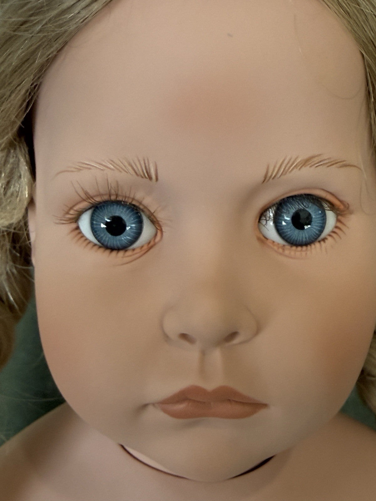 MIB Artist Hildegard Gunzel Vinyl 24” Doll “Tricia” LE 2000 Box/Tag/COA