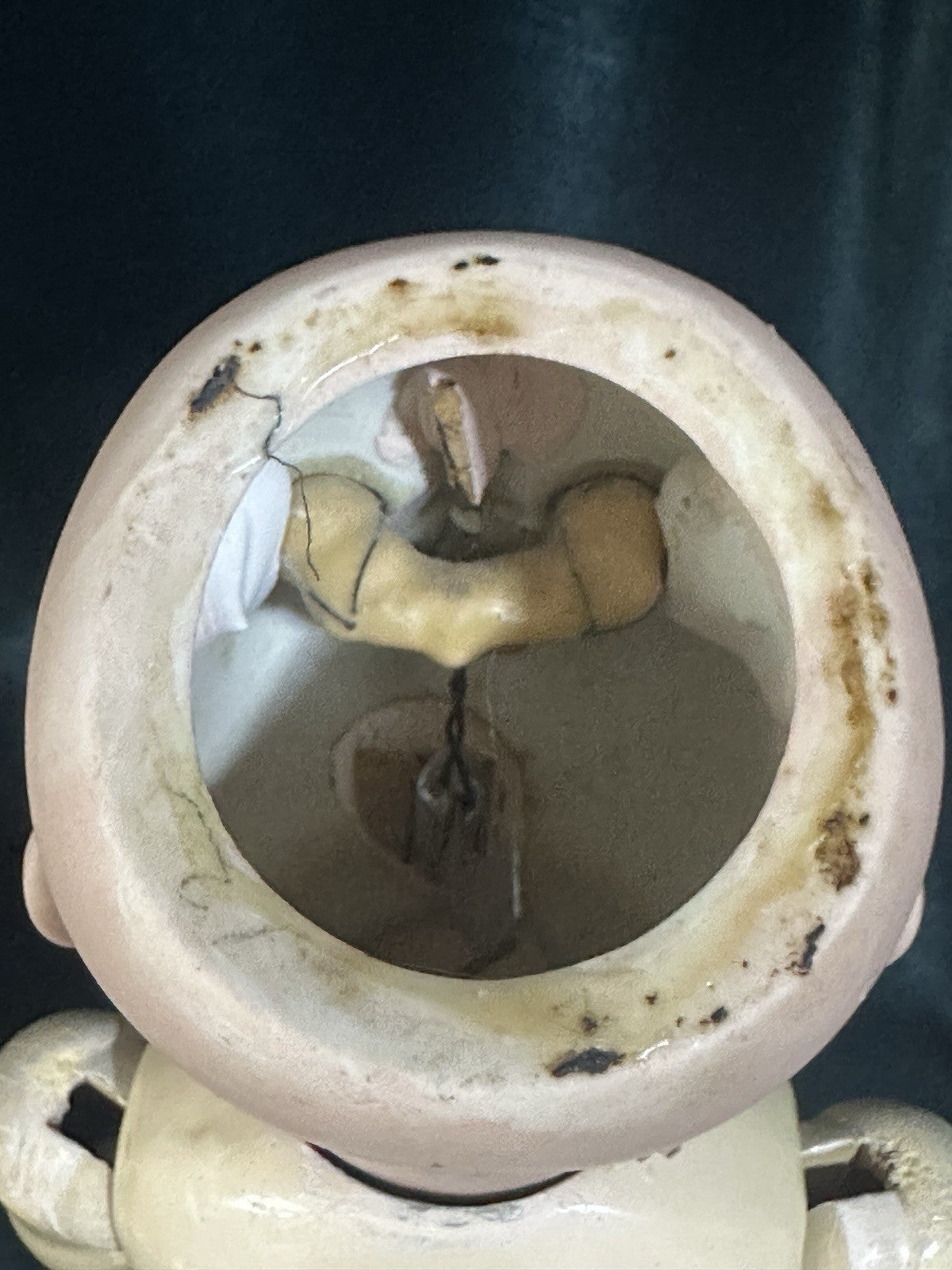 Antique German Kammer & Reinhardt Simon Halbig 16” Toddler Doll Bisque Head