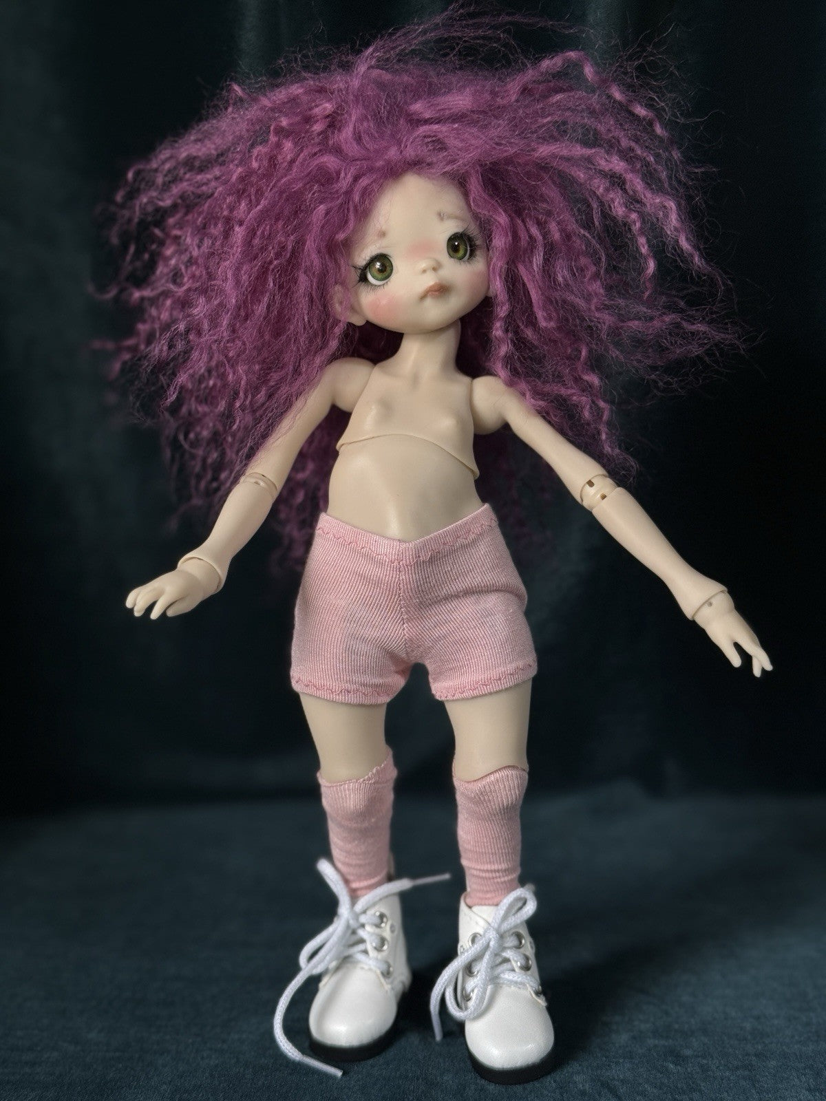 OOAK Artist Collectible BJD 10" "Bethany" Doll By CreamSoda Rhonda Ingram