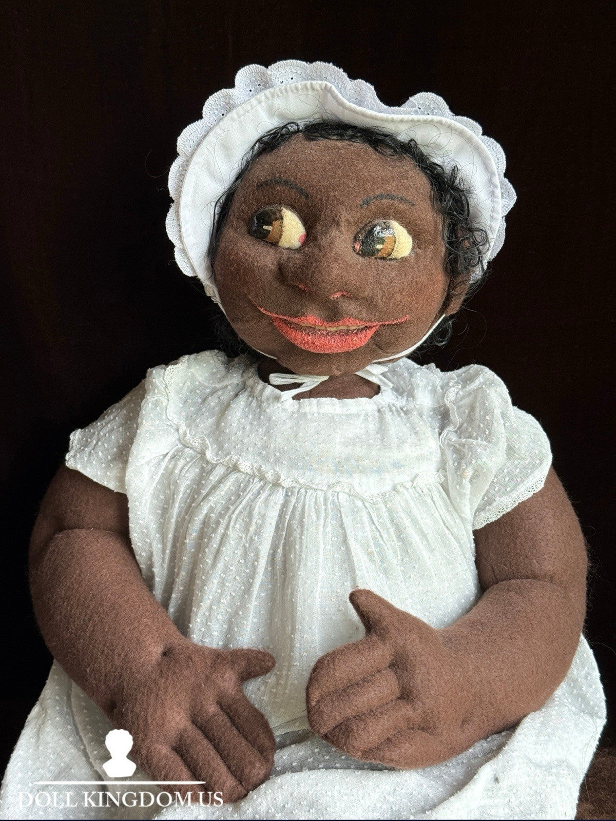 Vintage Handmade 30” Cloth Folk Doll