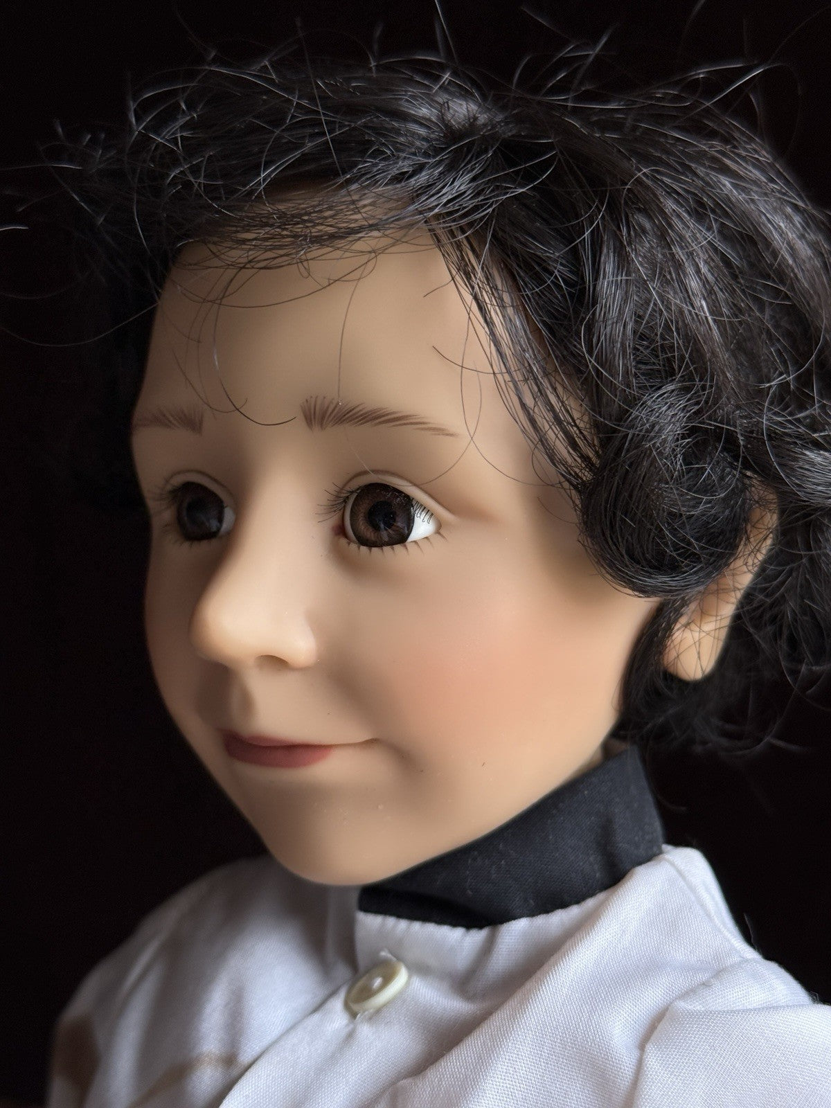 Collectible 21” Gotz All Vinyl Ludwig Boy Doll with Tag/Certificate LE 2000