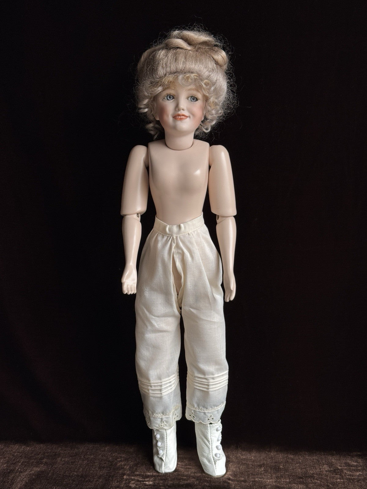 Very Rare Compo 21” Reproduction of Antique Simon Halbig 1388 Lady Fashion Doll