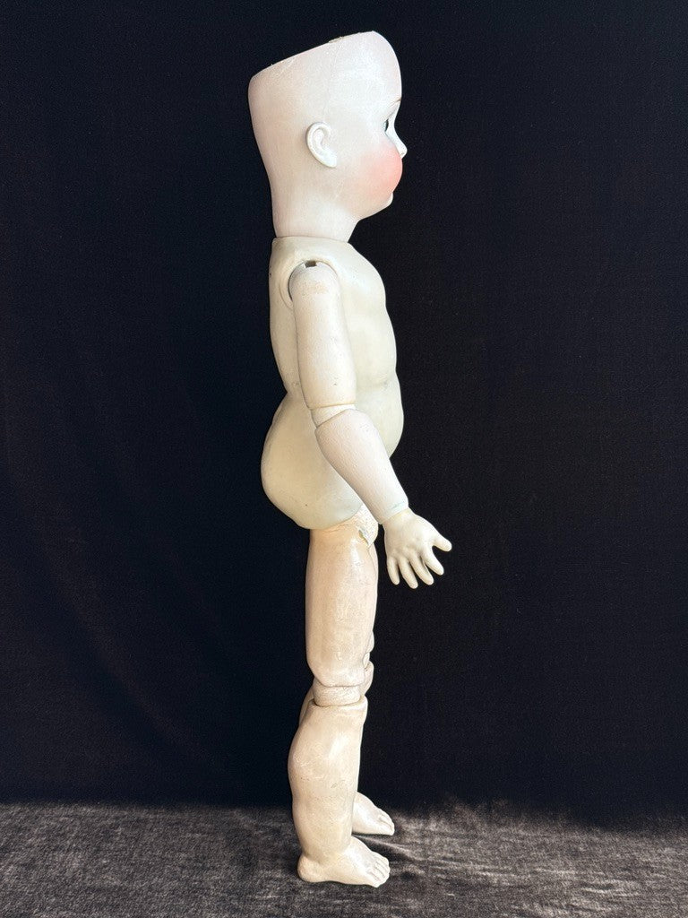 Antique German 21" Alt Beck Gottschalck 136 Bisque Head Doll