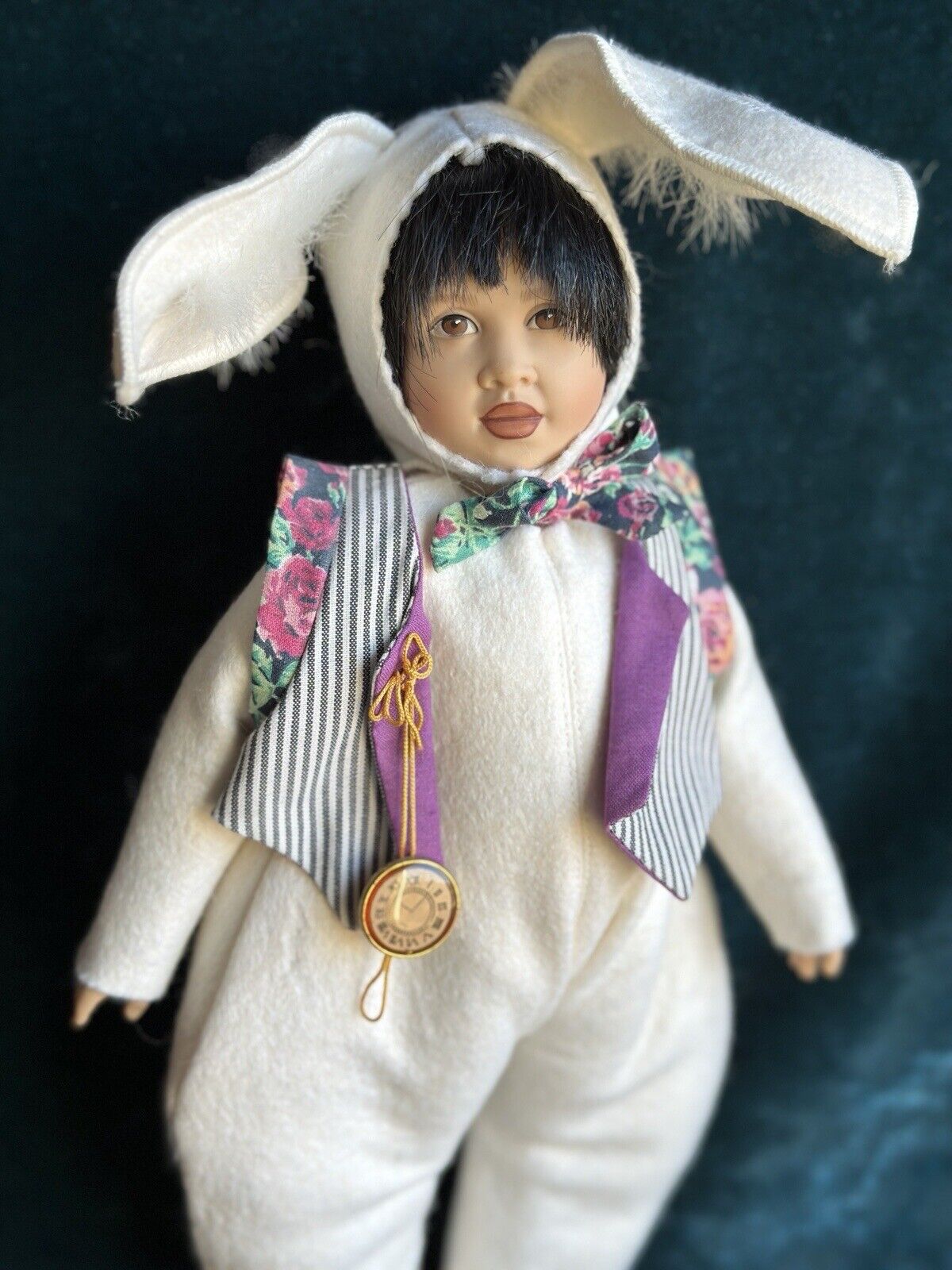 Collectible Vinyl 12” Helen Kish White Rabbit Doll LE 500
