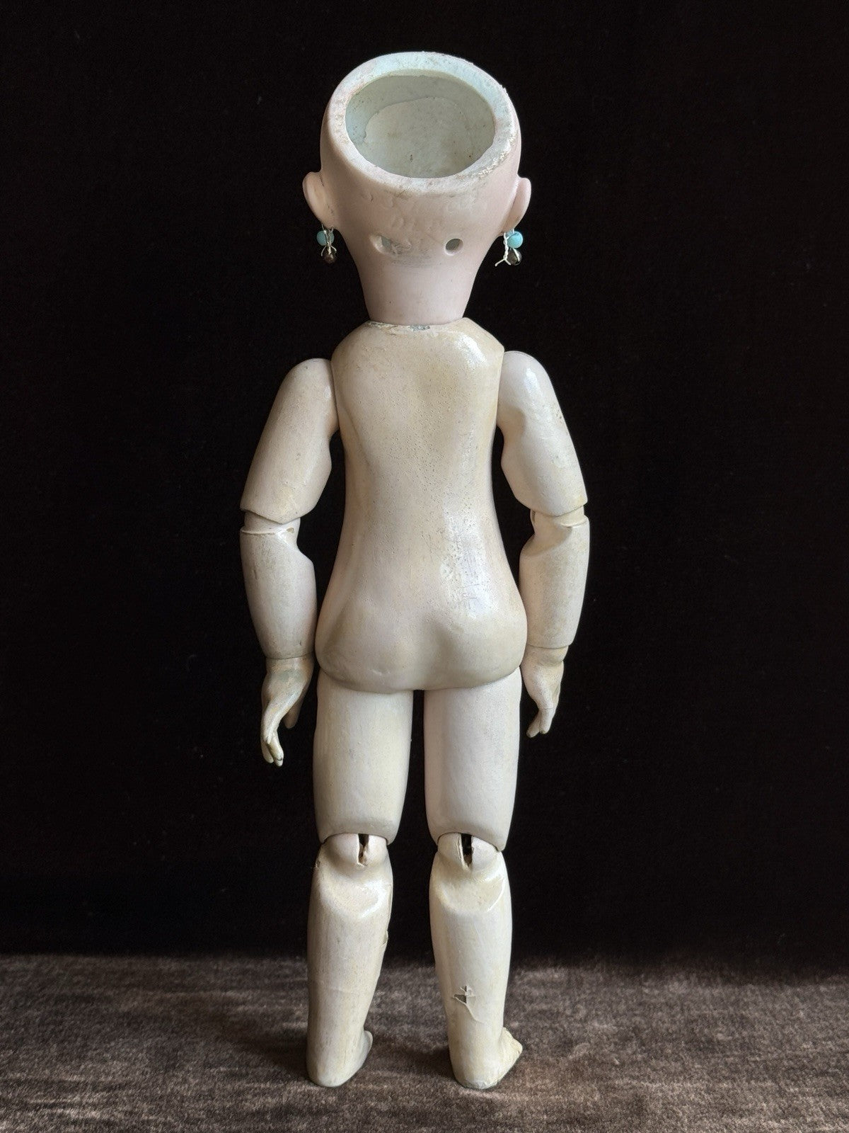 Antique German 10.75” Bleuette Size Simon Halbig Dep Bisque Head Doll