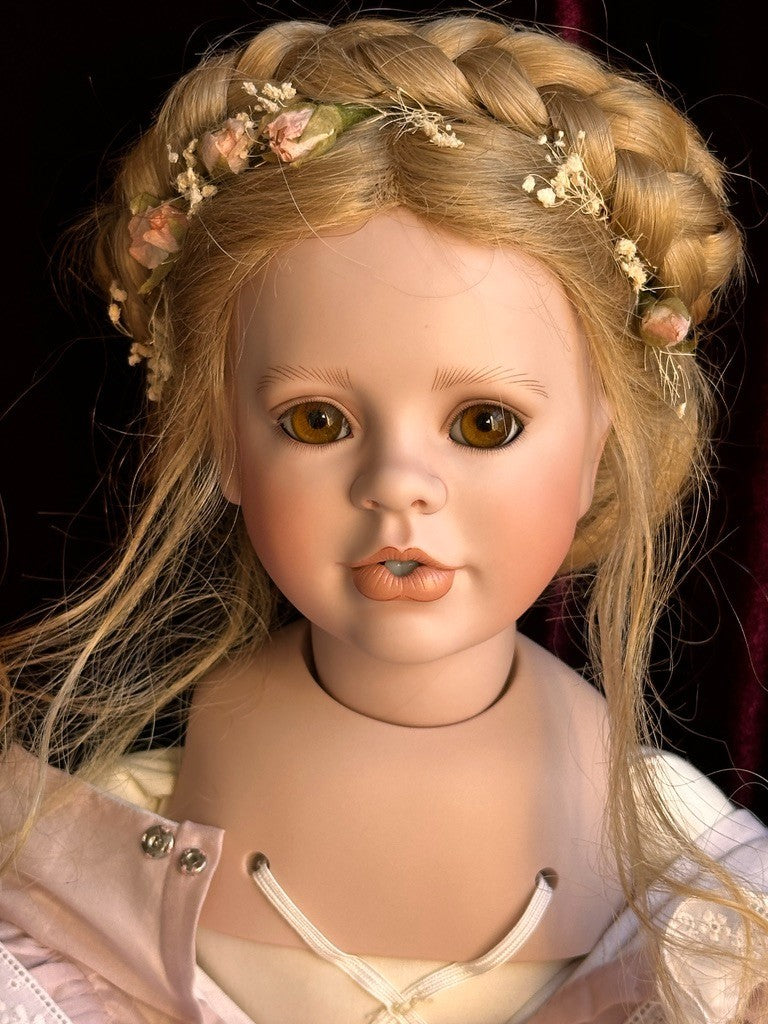 Collectible Porcelain 23" Linda Mason Originals Tiffany Doll LE 50