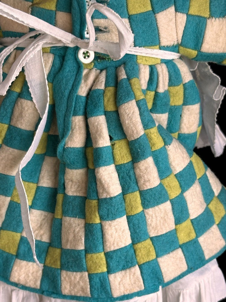 Vintage Italian 18" Lenci Grugnetto 1500/B Series Felt Grumpy Doll