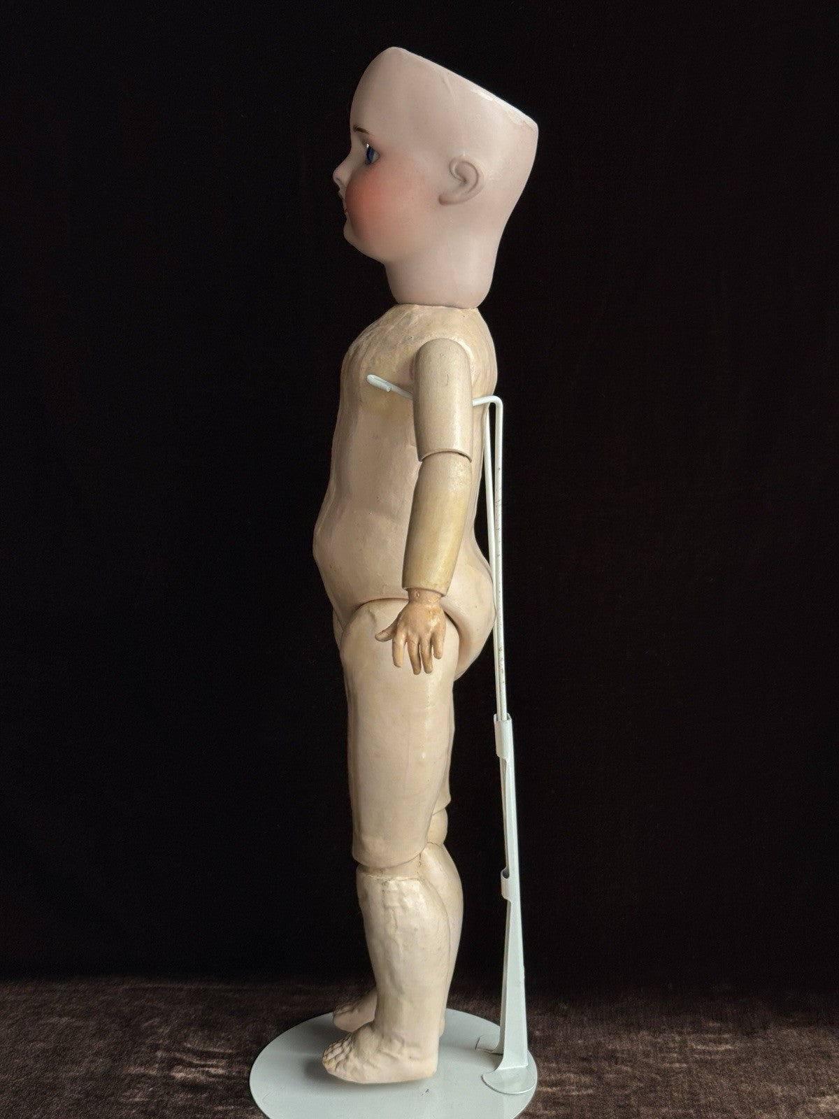 Antique French 20” SFBJ 60 Bisque Head Doll