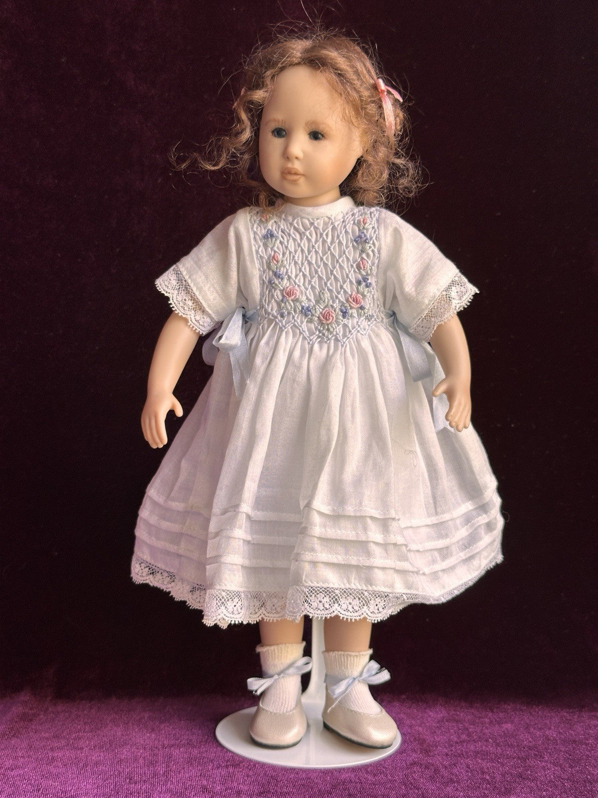 Collectible 10.5” Vinyl Cloth Heidi Plusczok Doll