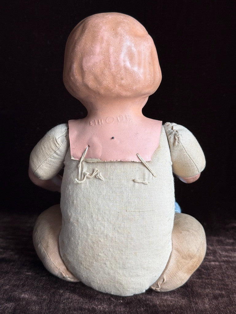 Early Original Horsman 12" Composition Cloth Campbell Kid Doll