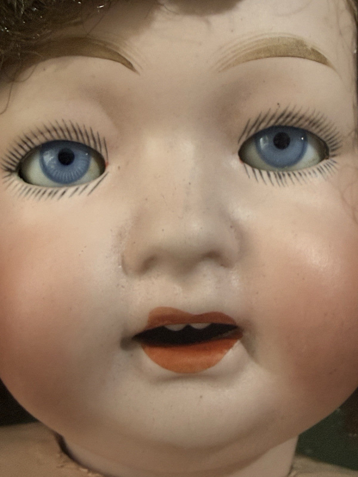 Antique Japan Bisque Head Morimura Brothers 20” Girl Doll