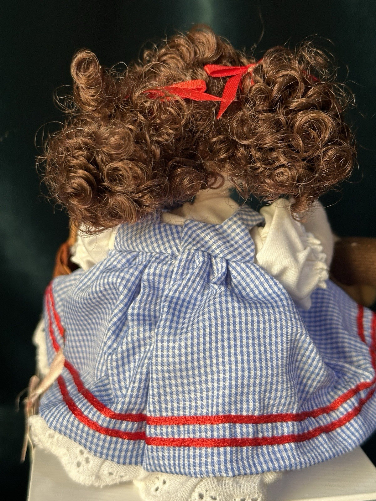 Lot Of 2 Green Tree Collectables Musical Dolls: Dorothy Wizard of Oz /Goldilocks