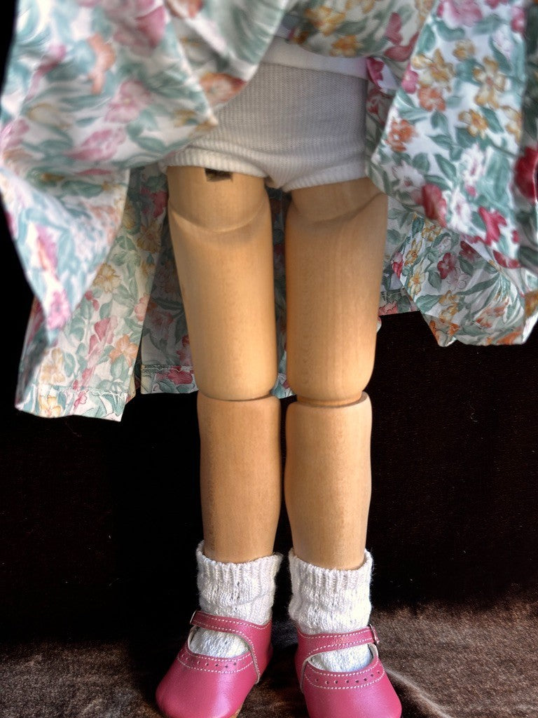 Collectible 19" Wooden/Porcelain Lynne & Michael Roche Emily LE Doll