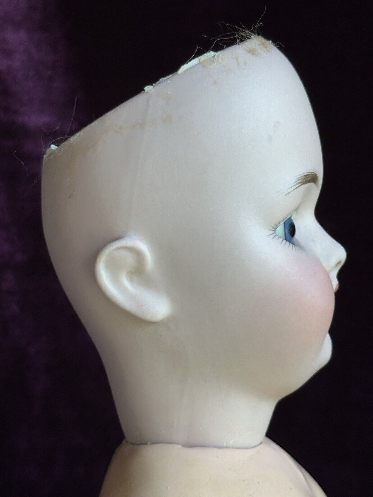 Antique German 20” Kestner 168 Bisque Head Gipsy Doll