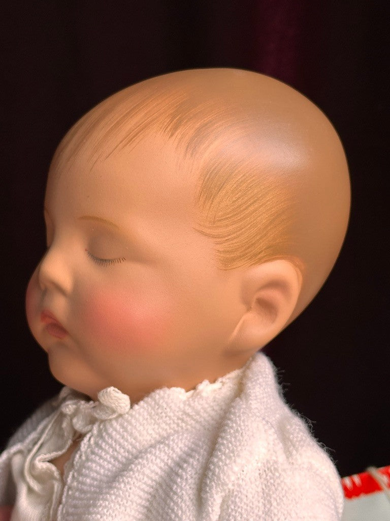 Rare Vintage German 20” Kathe Kruse Träumerchen Sand Filled Hospital Baby Doll