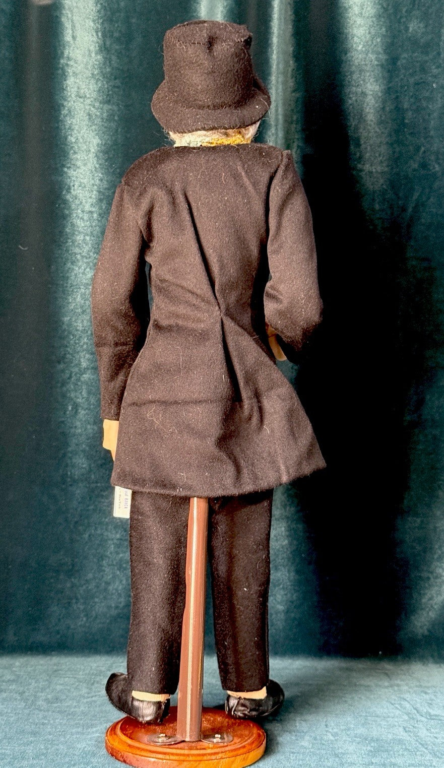 Rare Charles Dickens’ Character Scrooge 20” Stockinette Doll by Bernard Ravca