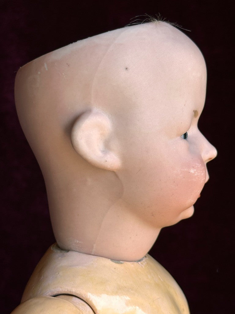 Antique German 15.5” Simon Halbig 1428 Bisque Head Toddler Character Doll