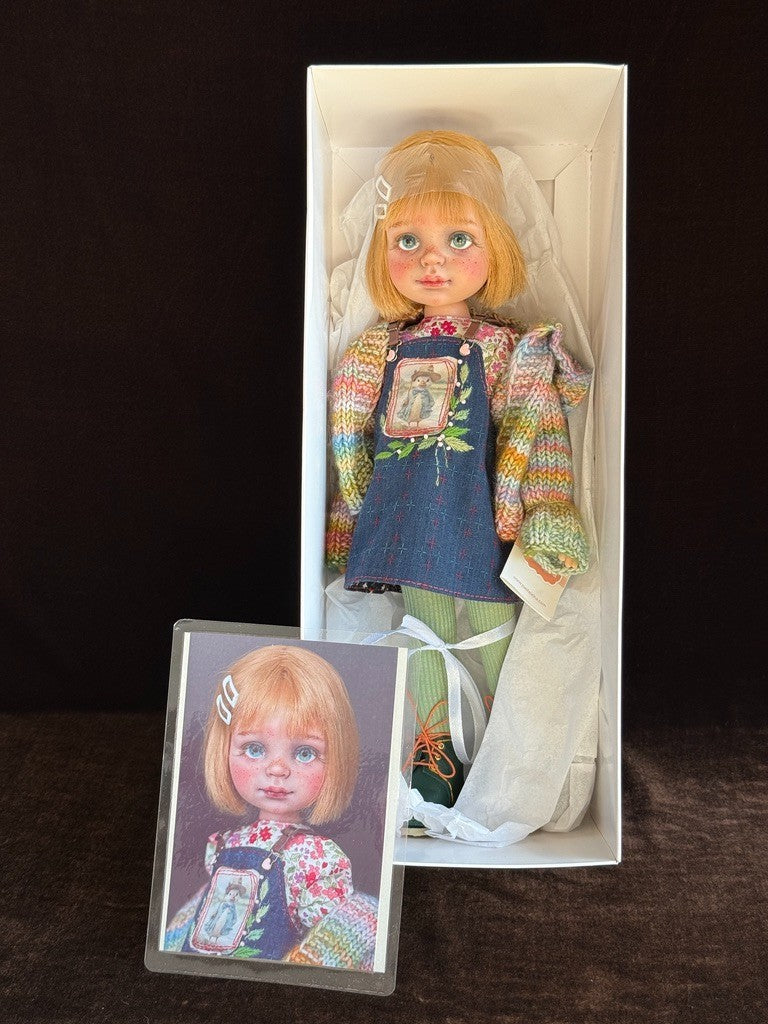OOAK Repainted Paola Reina Doll by Ukrainian Artist Zhanna Ivko in Box + Tag