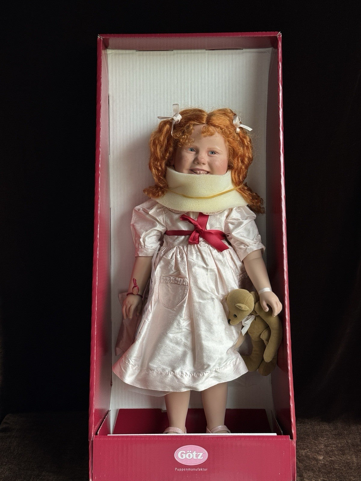 Rare Vinyl 21.5” Anne Mitrani Myrtille Doll For Gotz 2003 LE 750 New in Box