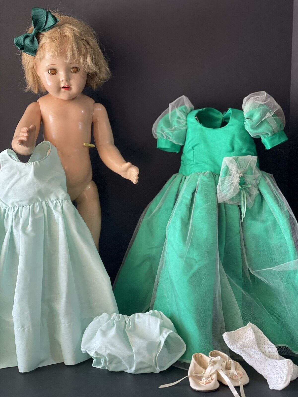 RARE Vintage Madame Alexander Large 23” Princess Elizabeth Composition Doll