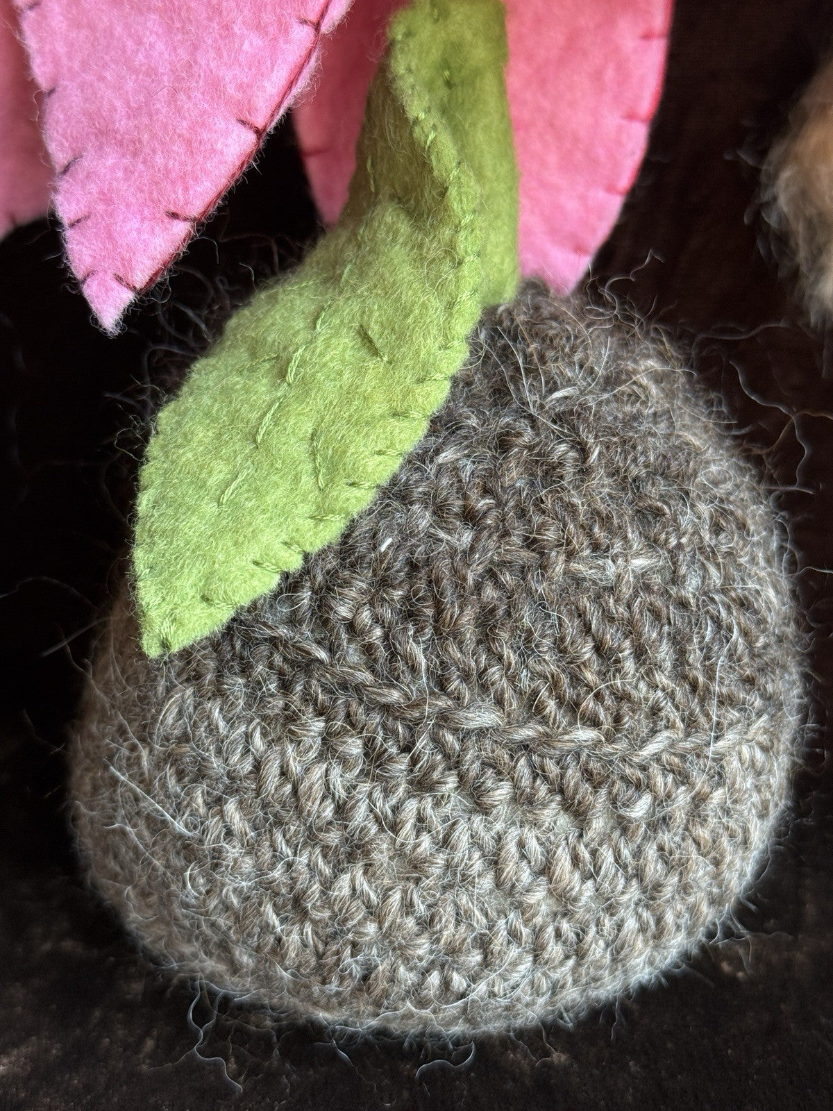 OOAK Miniature Waldorf Style Handmade Cloth Thumbelina Doll