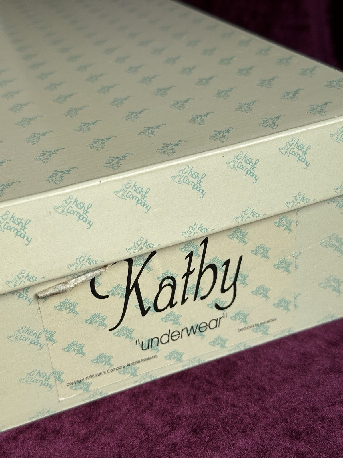 Collectible 16” Vinyl Helen Kish Kathy “Underwear” Doll In Box