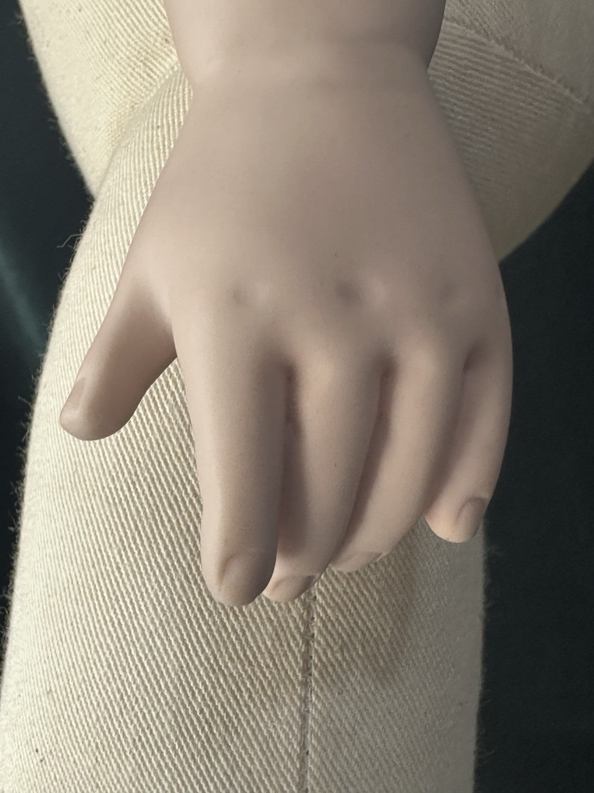 Collectible Artist 22” Porcelain Doll “Moni” by Ruth Treffeisen LE 51/100 COA