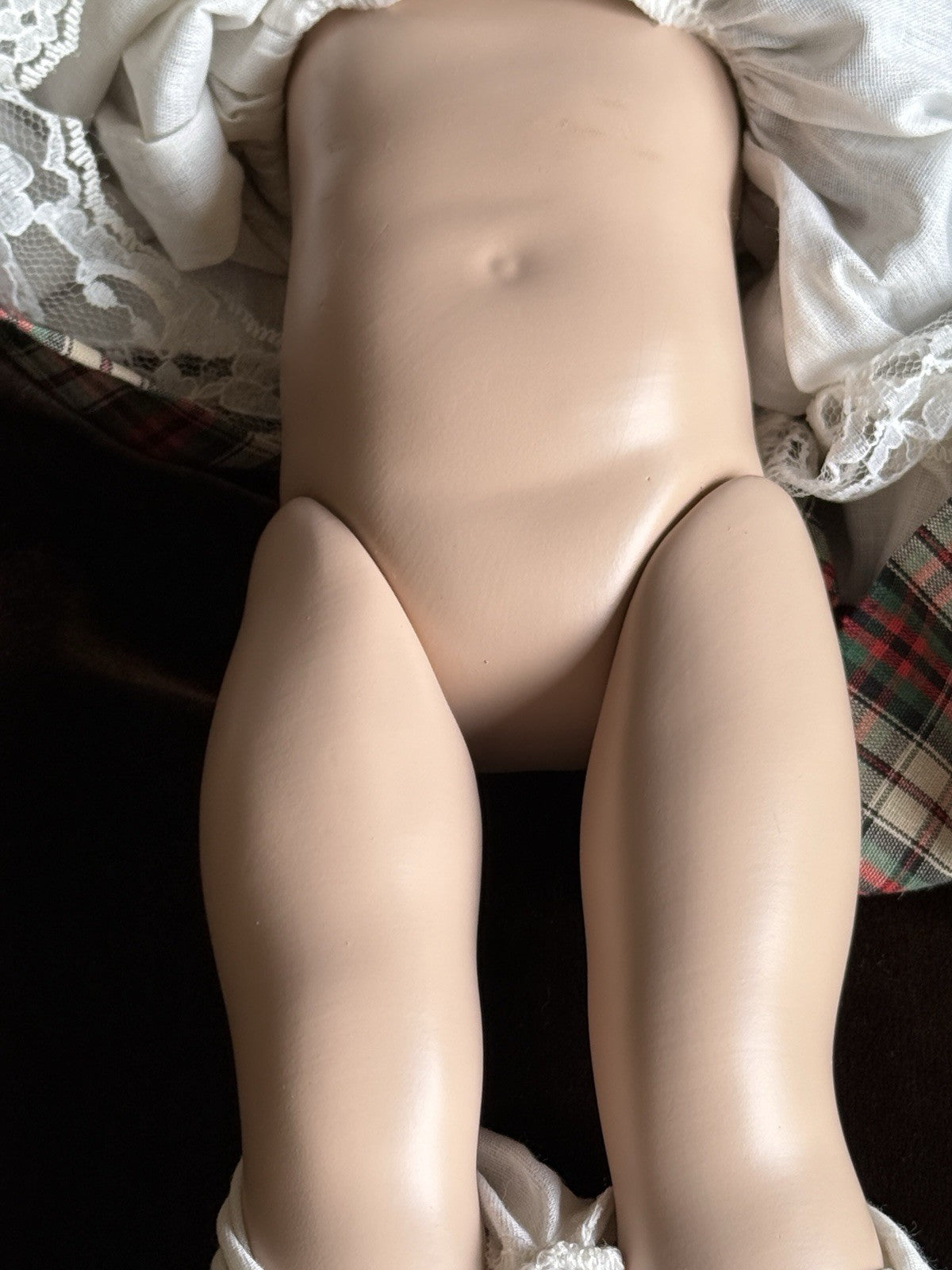 Rare Porcelain/Composition 15” Repro of Antique Simon Halbig 151 Character Doll