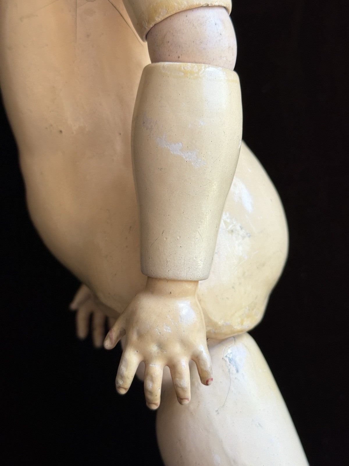 Antique German 22” Simon Halbig  Heinrich Handwerck Bisque Head Doll