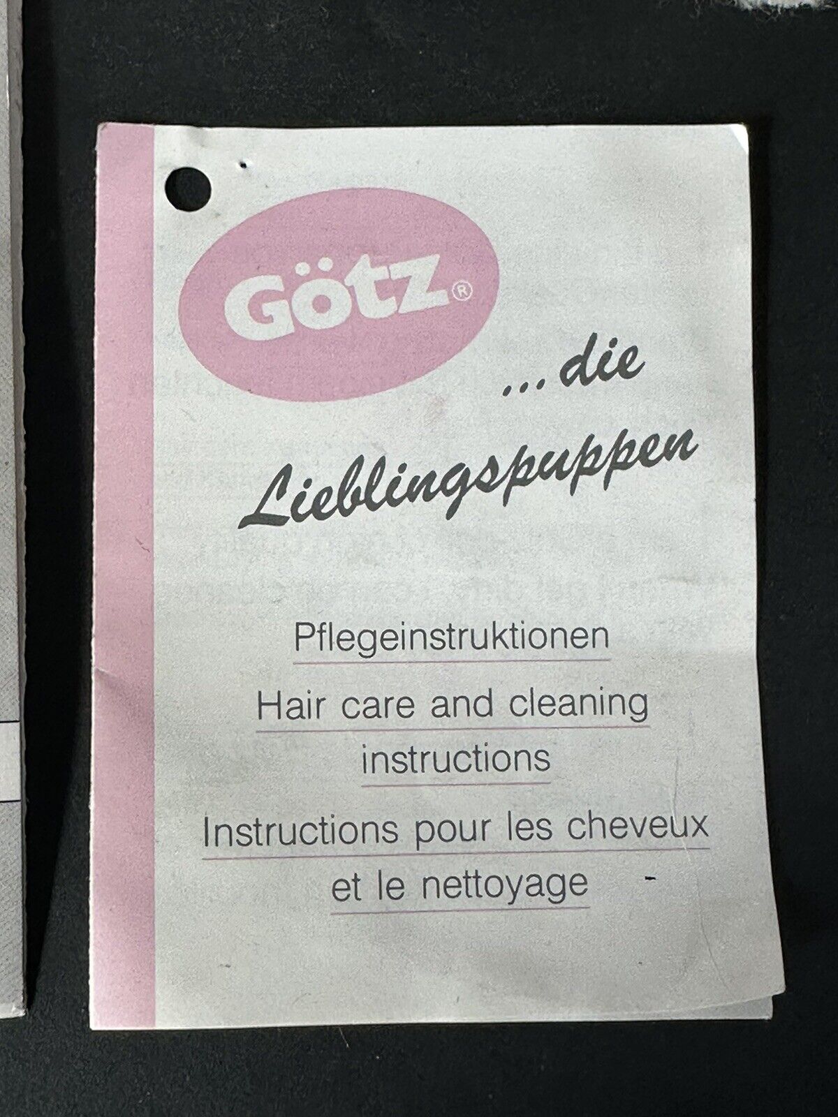 Collectible Vinyl German GOTZ 25” Doll “Rosel" by Artist Karin Schmidt