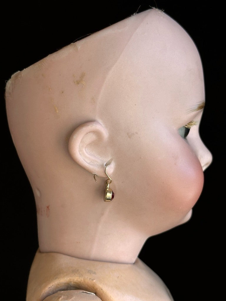 Antique German French 15” Tete Jumeau Dep Bisque Head Doll Working Crier