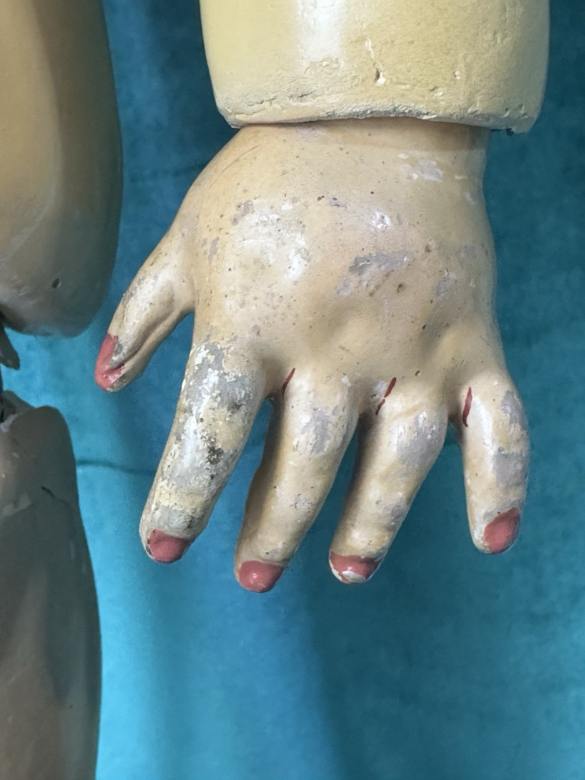 Antique German Kammer & Reinhardt Simon Halbig 28” Doll Bisque Head Comp Body