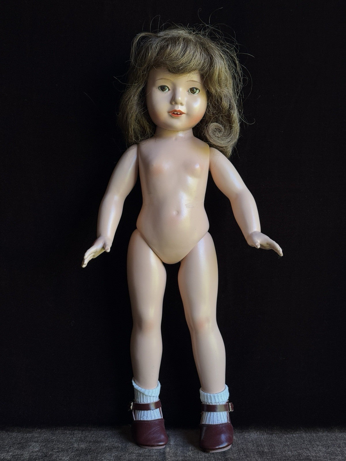 Vintage American 17” Dewees Cochran Anne Shirley Effanbee Doll