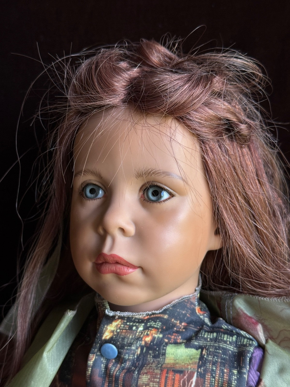Original Vinyl 22” Farah Doll By Ilse Wippler for Sigikid Germany LE 3000 in Box
