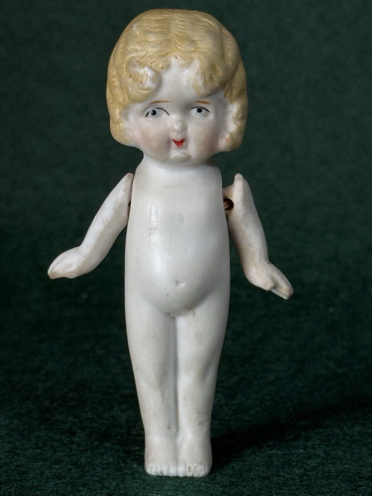 Lot Of 5 Vintage Japan Bisque Frozen Charlotte Baby Dolls