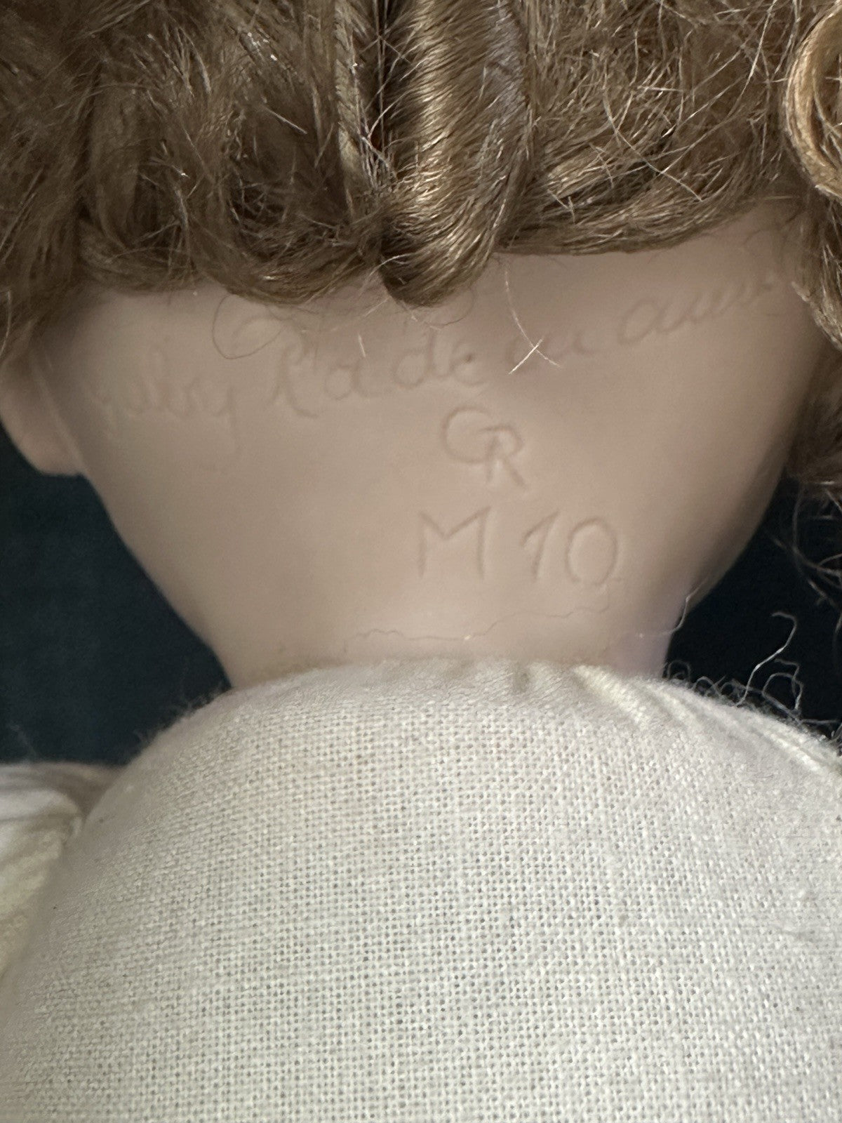 Artist Made Porcelain 15” Doll By Gaby Rademann