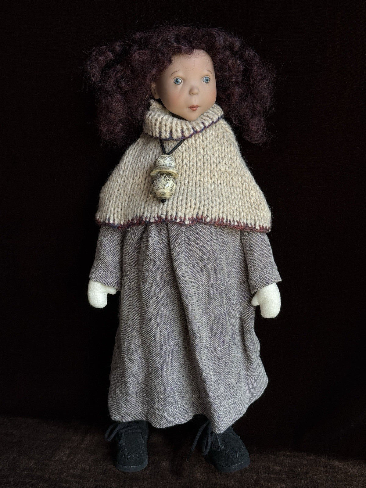 Zwergnase 15.5” Vinyl Annie Doll By Nicole Marschollek 2001 LE 250 New in Box