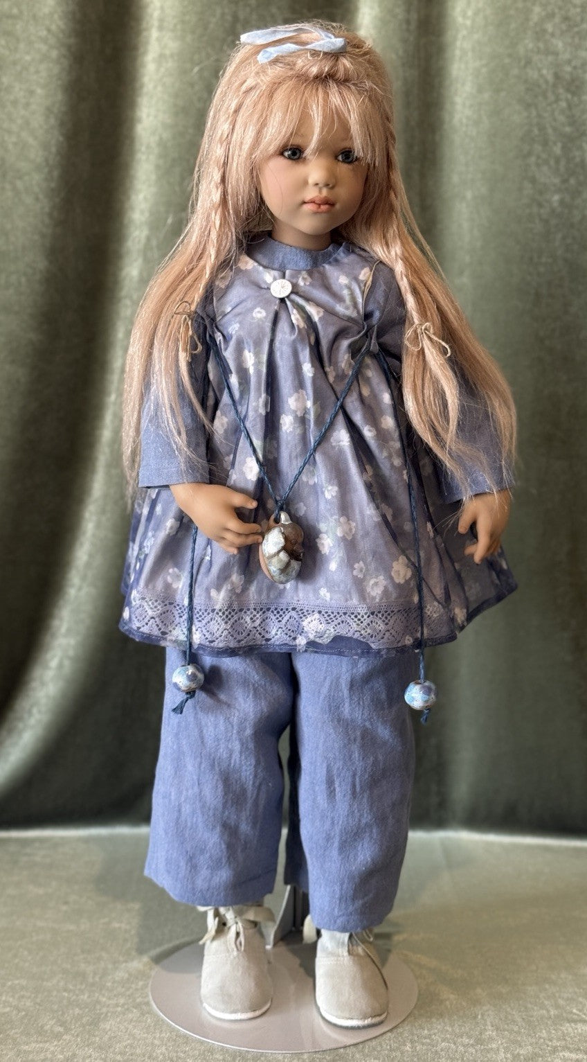 MIB Vinyl Annette Himstedt 26” Doll “Griti” LE 377 Box/COA