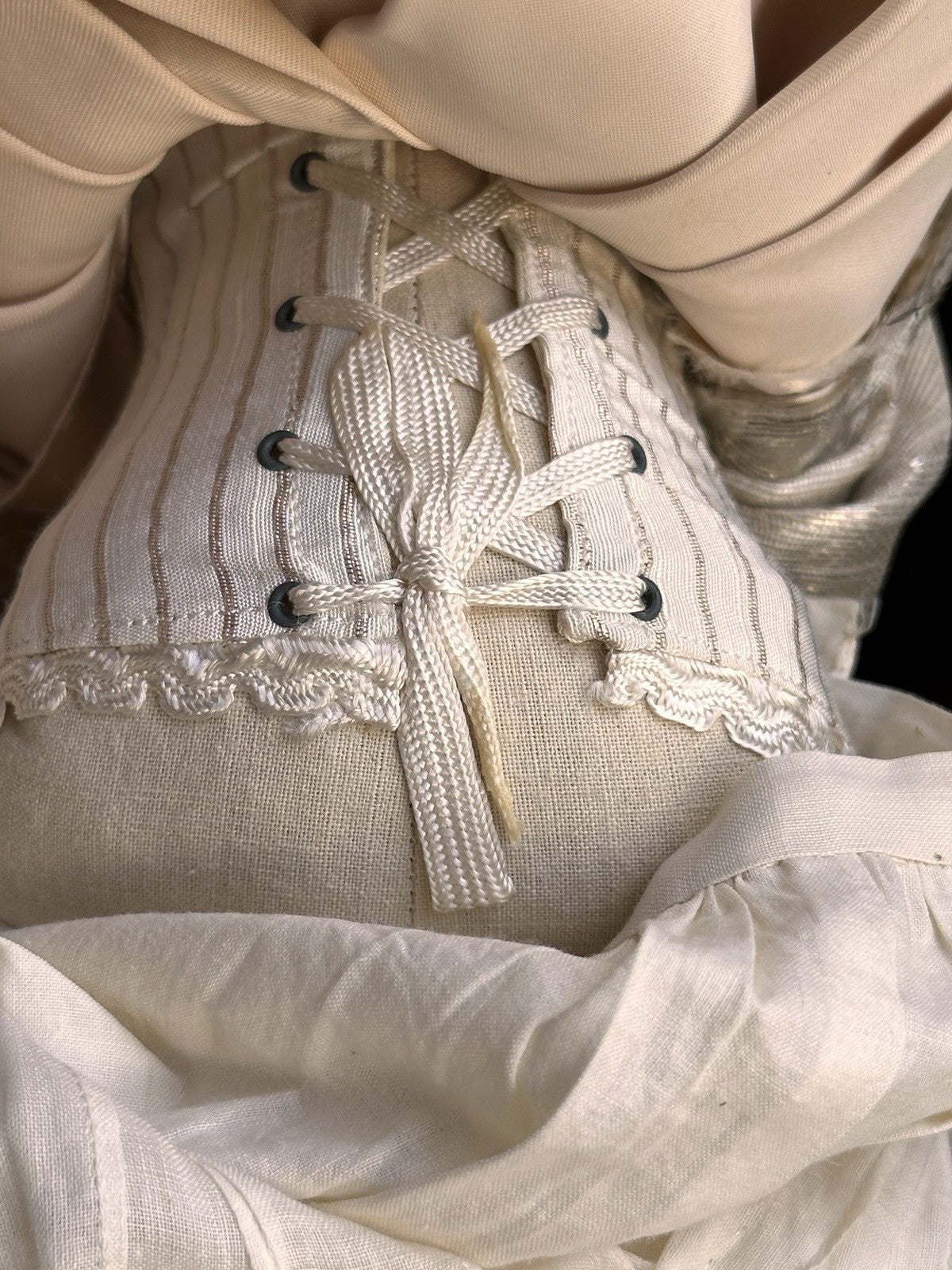 Vintage Porcelain 17” Signed Emma Clear Parian China Doll